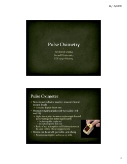 Non-invasive device used to measure blood oxygen levels