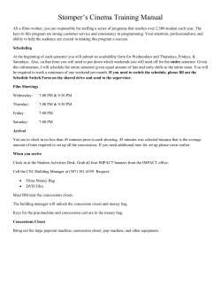 Concessions Training Manual