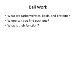 People need organic compounds