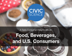 Food, Beverages, and US Consumers