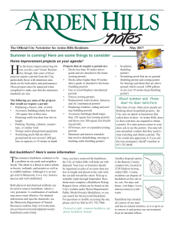 Summer is coming! Here are some things to consider