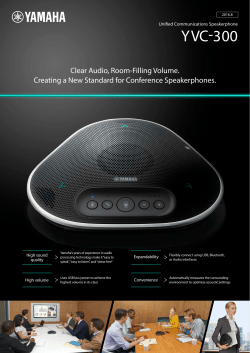 YVC-300 Brochure English