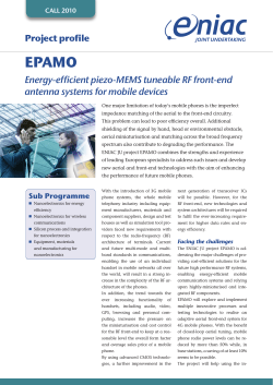 Energy-efficient piezo-MEMS tuneable RF front-end antenna
