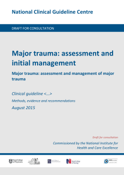 Major trauma