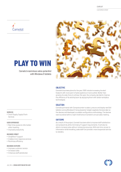 PLAY TO WIN - Computacenter