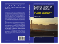 Becoming Teachers of Inner-city Students