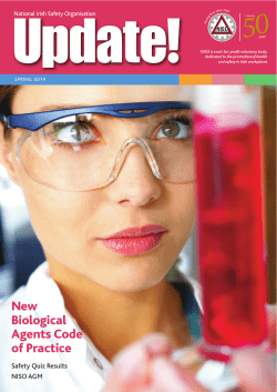 New Biological Agents Code of Practice