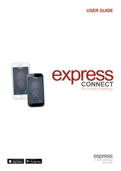user guide - Express Virtual Meetings
