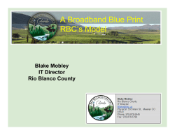 A Broadband Blue Print RBC`s Model