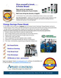 Energy Savings POWER BREAK