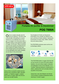 POG 7000A - Airverclean Pte Ltd