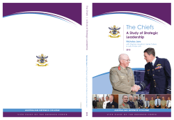 The Chiefs: A Study of Strategic Leadership