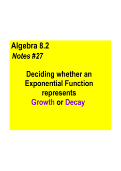 Algebra 8.2