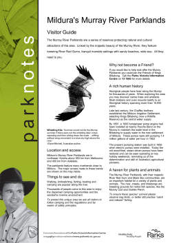 Mildura Murray River Parklands