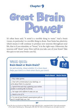 Brain Boost or Brain Drain?