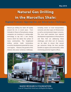Natural Gas Drilling in the Marcellus Shale