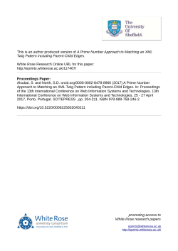 A Prime Number Approach to Matching an XML Twig Pattern