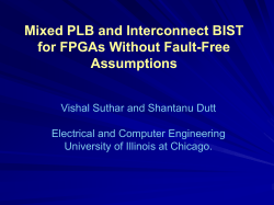 TPG CUT CUT ORA - UIC ECE - University of Illinois at Chicago