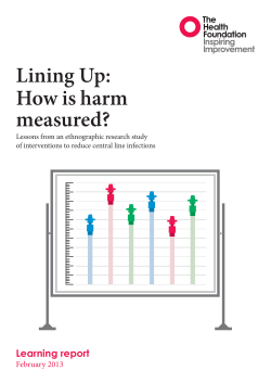 Lining Up: How is harm measured?