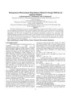 Fig.4:The degradation degree of [ROM2R] = 0.1 mM with different