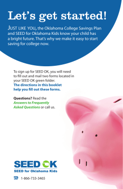 Let`s Get Started Booklet