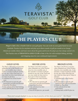 the players club - Teravista Golf Club