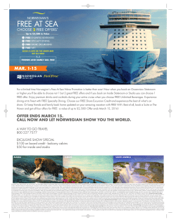 MAR. 1-15 - A Way To Go Travel