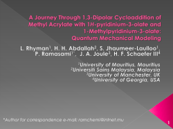 Quantum Mechanical Modeling of 1,3