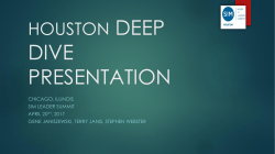 Houston Chapter Deep Dive