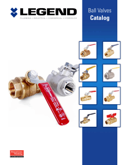Ball Valves - Legend Valve