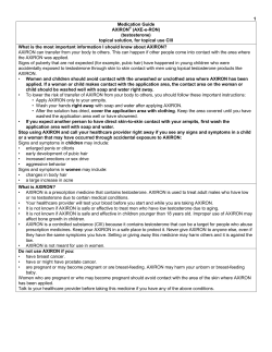 1 Medication Guide AXIRON&reg; (AXE-e