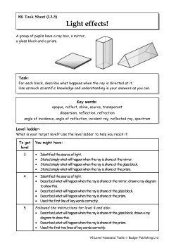 To get level - Thomas Tallis School