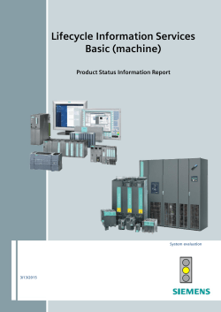 Lifecycle Information Services Basic (machine)