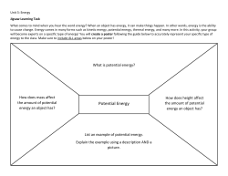 Jig-Saw Energy Posters - Warren County Schools