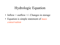 Evapotranspiration