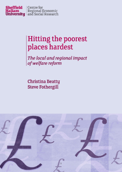 Hitting the poorest places hardest