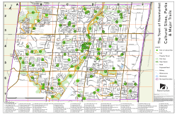 Town of Newmarket Cultural Sites, Parks and Major Trails