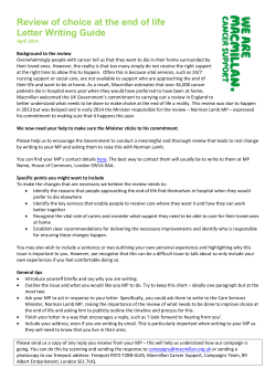Choice Review Letter Writing Guide