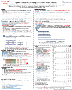 Optimal Seed Solver: Optimizing Seed Selection in