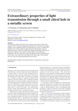 Extraordinary properties of light transmission through a small chiral