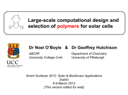 polymer solar cells