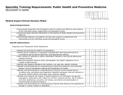 Medical Expert/Clinical Decision