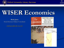 Presentation - Bodleian Libraries