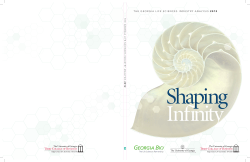 THE GEORGIA LIFE SCIENCES INDUSTRY ANALYSIS 2012 SPINE
