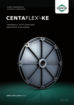 centaflex&reg;-ke - CENTA Power Transmission