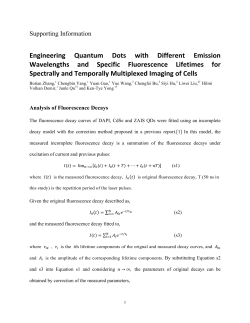 Engineering Quantum Dots with Different Emission Wavelengths