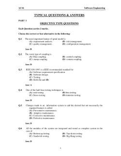 Software Engineering