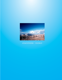 atmosphere / energy - Stanford University