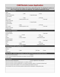 Co-Applicant Employment Information