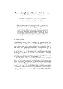 On the Complexity of Shortest Path Problems on Discounted Cost